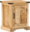 vidaXL - Nachtkastje - 40x35x50 - cm - massief - mangohout