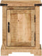 vidaXL - Nachtkastje - 40x35x50 - cm - massief - mangohout