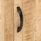 vidaXL - Nachtkastje - 40x35x50 - cm - massief - mangohout