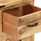 vidaXL - Nachtkastje - 40x35x50 - cm - massief - mangohout