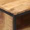 vidaXL - Nachtkastje - 40x35x50 - cm - massief - mangohout