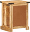 vidaXL - Nachtkastje - 40x35x50 - cm - massief - mangohout