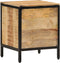 vidaXL - Nachtkastje - 40x35x50 - cm - massief - mangohout