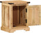 vidaXL - Nachtkastje - 40x35x50 - cm - massief - mangohout