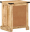 vidaXL - Nachtkastje - 40x35x50 - cm - massief - mangohout