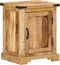 vidaXL - Nachtkastje - 40x35x50 - cm - massief - mangohout