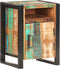 vidaXL - Nachtkastje - 40x35x55 - cm - massief - gerecycled - hout