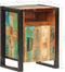 vidaXL - Nachtkastje - 40x35x55 - cm - massief - gerecycled - hout