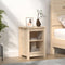 vidaXL - Nachtkastje - 40x35x55 - cm - massief - grenenhout