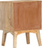 vidaXL - Nachtkastje - 40x35x55 - cm - massief - mangohout