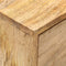 vidaXL - Nachtkastje - 40x35x55 - cm - massief - mangohout