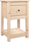 vidaXL - Nachtkastje - 40x35x61,5 - cm - massief - grenenhout
