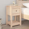 vidaXL - Nachtkastje - 40x35x61,5 - cm - massief - grenenhout