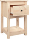 vidaXL - Nachtkastje - 40x35x61,5 - cm - massief - grenenhout
