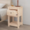 vidaXL - Nachtkastje - 40x35x61,5 - cm - massief - grenenhout