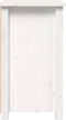 vidaXL - Nachtkastje - 40x35x61,5 - cm - massief - grenenhout - wit