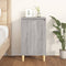 vidaXL - Nachtkastje - 40x35x70 - cm - bewerkt - hout - grijs - sonoma - eikenkleurig