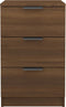 vidaXL - Nachtkastje - 40x36x65 - cm - bruin - eikenkleur