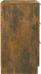 vidaXL - Nachtkastje - 40x36x65 - cm - gerookt - eikenkleurig
