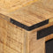 vidaXL - Nachtkastje - 40x40x45 - cm - massief - mangohout