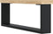 vidaXL - Nachtkastje - 40x40x50 - cm - bewerkt - hout - sonoma - eikenkleurig