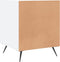 vidaXL - Nachtkastje - 40x40x50 - cm - bewerkt - hout - wit