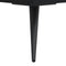 vidaXL - Nachtkastje - 40x40x50 - cm - bewerkt - hout - zwart