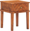 vidaXL - Nachtkastje - 40x40x50 - cm - massief - acaciahout