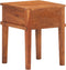 vidaXL - Nachtkastje - 40x40x50 - cm - massief - acaciahout