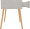 vidaXL - Nachtkastje - 40x40x56 - cm - bewerkt - hout - betongrijs