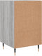 vidaXL - Nachtkastje - 40x40x66 - cm - bewerkt - hout - grijs - sonoma - eikenkleurig