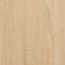 vidaXL - Nachtkastje - 40x40x66 - cm - bewerkt - hout - sonoma - eikenkleurig