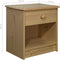 vidaXL - Nachtkastje - 41x30x42 - cm - massief - grenenhout