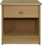 vidaXL - Nachtkastje - 41x30x42 - cm - massief - grenenhout