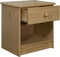 vidaXL - Nachtkastje - 41x30x42 - cm - massief - grenenhout