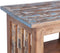 vidaXL - Nachtkastje - 41x30x50 - cm - massief - mahoniehout
