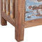 vidaXL - Nachtkastje - 41x30x50 - cm - massief - mahoniehout