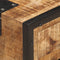 vidaXL - Nachtkastje - 43x30x51 - cm - massief - ruw - mangohout