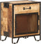 vidaXL - Nachtkastje - 43x30x51 - cm - massief - ruw - mangohout