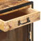 vidaXL - Nachtkastje - 43x30x51 - cm - massief - ruw - mangohout