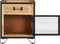 vidaXL - Nachtkastje - 43x30x51 - cm - massief - ruw - mangohout