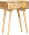 vidaXL - Nachtkastje - 43x30x58 - cm - massief - mangohout