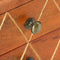 vidaXL - Nachtkastje - 43x30x58 - cm - massief - mangohout