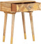 vidaXL - Nachtkastje - 43x30x58 - cm - massief - mangohout