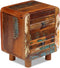 vidaXL - Nachtkastje - 43x33x51 - cm - massief - gerecycled - hout
