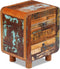vidaXL - Nachtkastje - 43x33x51 - cm - massief - gerecycled - hout