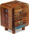 vidaXL - Nachtkastje - 43x33x51 - cm - massief - gerecycled - hout