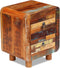 vidaXL - Nachtkastje - 43x33x51 - cm - massief - gerecycled - hout