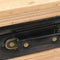 vidaXL - Nachtkastje - 43x38x50 - cm - massief - vurenhout