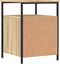 vidaXL - Nachtkastje - 44x45x60 - cm - bewerkt - hout - sonoma - eikenkleurig